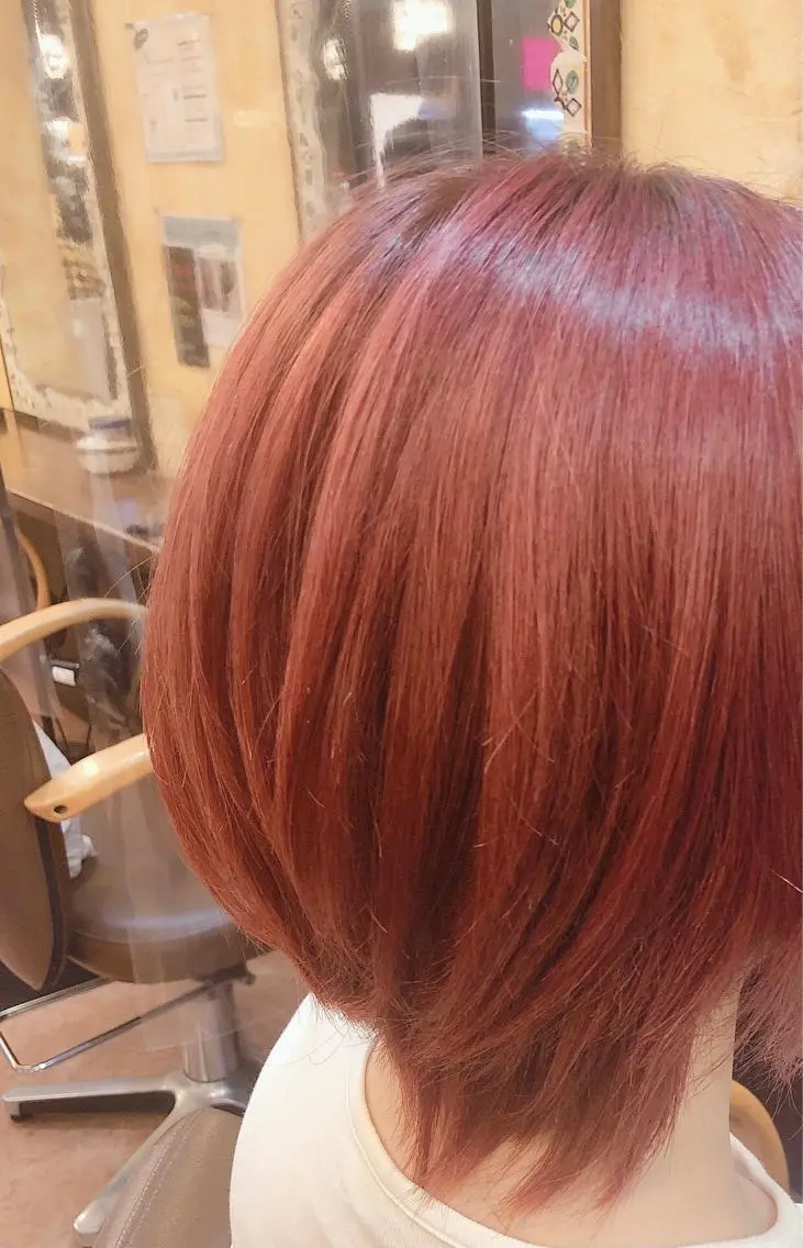 ショート カラー ✨縮毛矯正 の匠❗️MASAのヘアスタイル