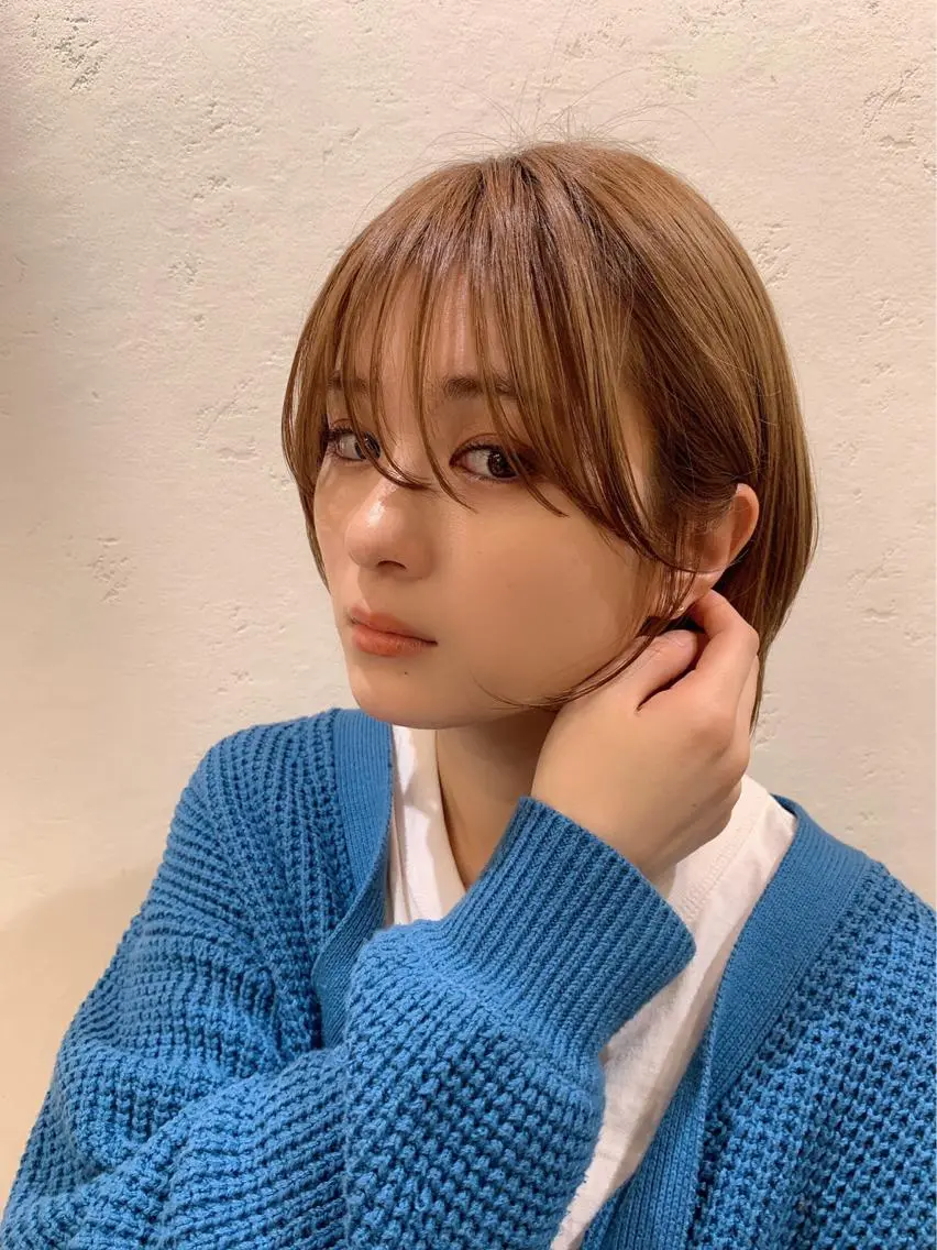 ショート カット ヘアカラー トリートメント ヘッドスパ 代表 吉澤弘哲のヘアスタイル
