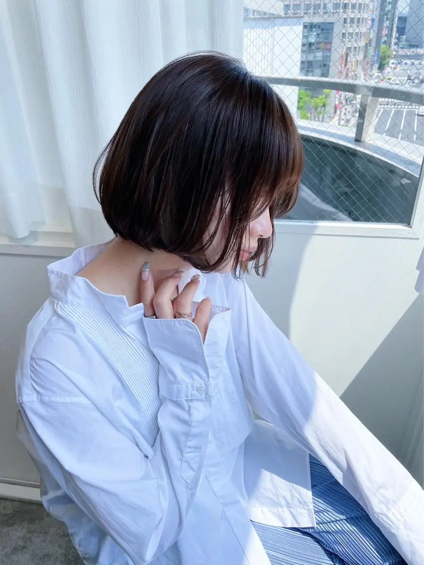 カラー yuu /N° 大分中央町店のヘアスタイル
