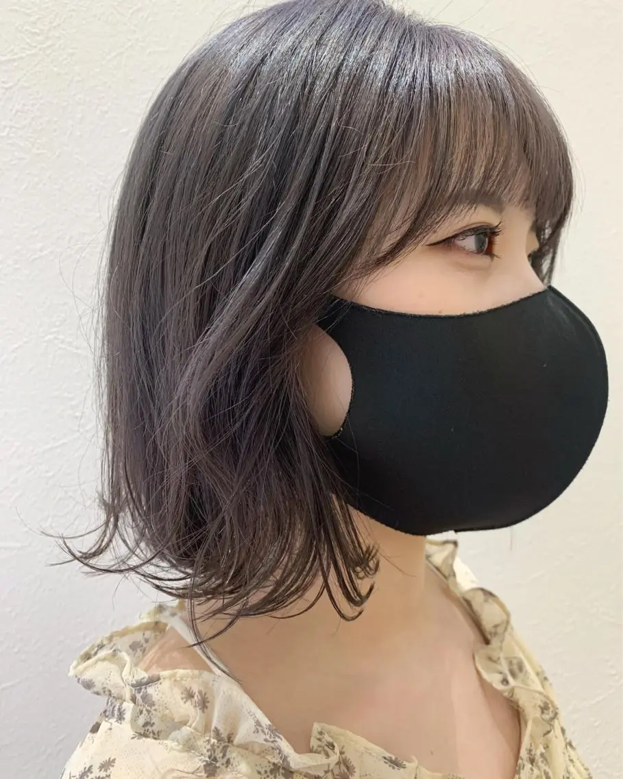 ショート カラー ブリーチ カット ヘアカラー トリートメント hubhair レイヤー/透明感のヘアスタイル