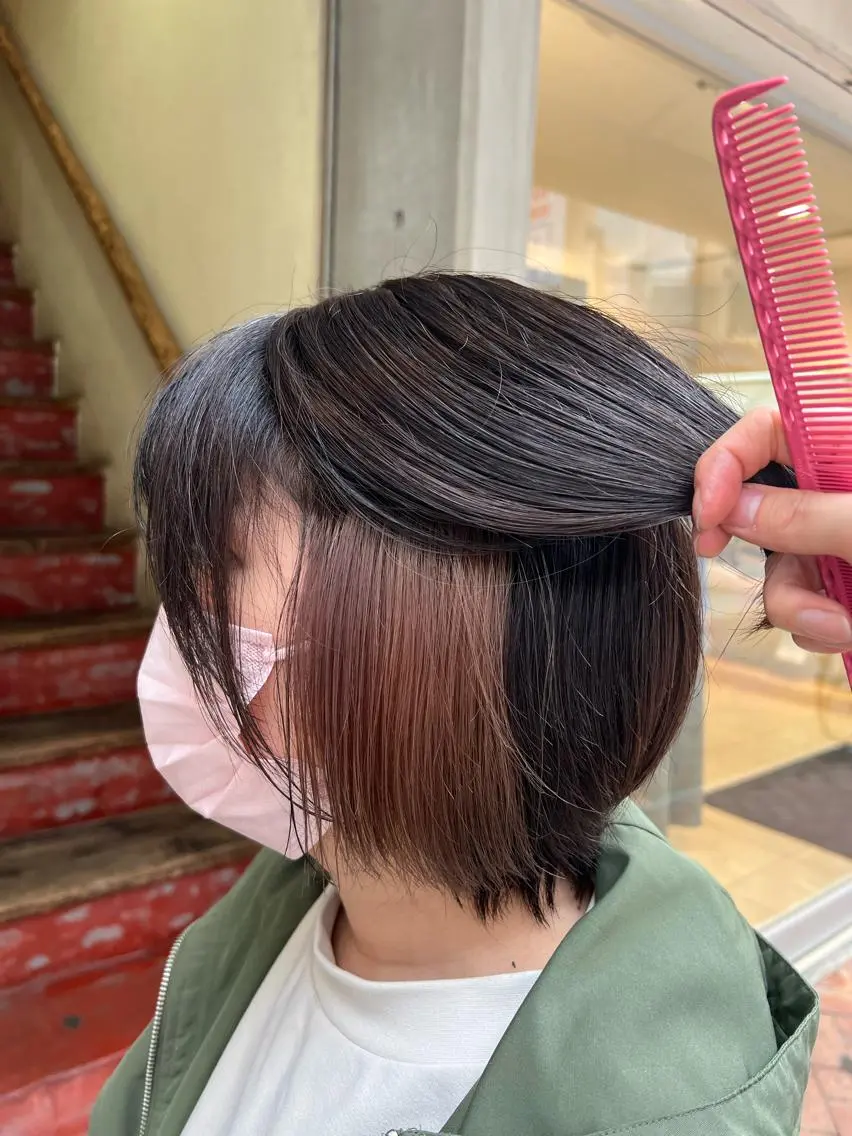 ショート カラー ベージュカラー ショートヘア 「sumi」 AMIのヘアスタイル