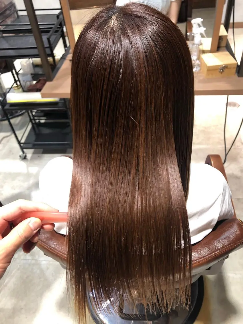 ロング ✨髪質改善縮毛矯正✨ よしはら かずきのヘアスタイル