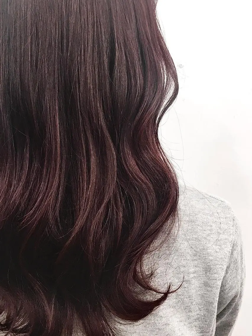 カラー レイヤー ハイトーン 暖色⭐︎KANAKOのヘアスタイル