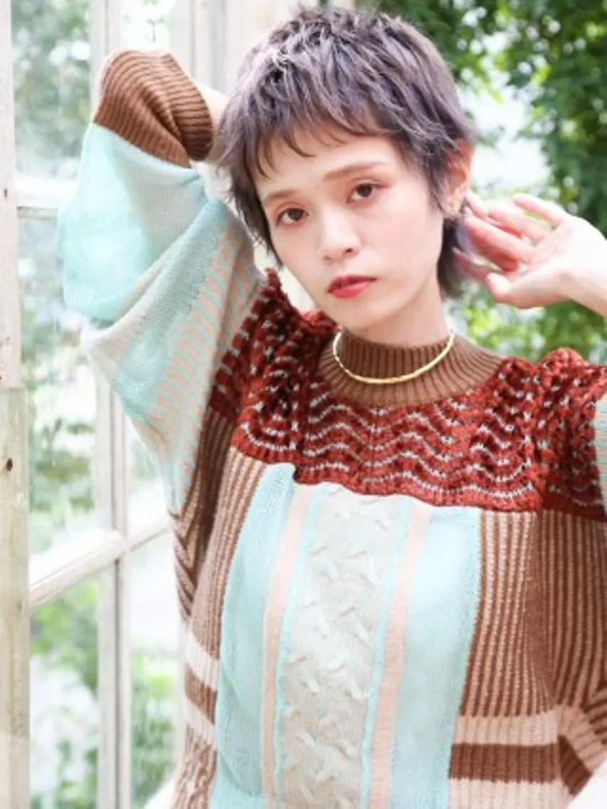 ショート 江原 彩華のヘアスタイル