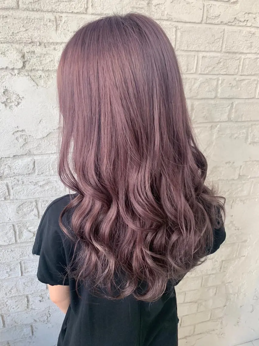 ロング カラー ヘアカラー トリートメント エクステ＆艶カラー 🎀YURINA🎀のヘアスタイル