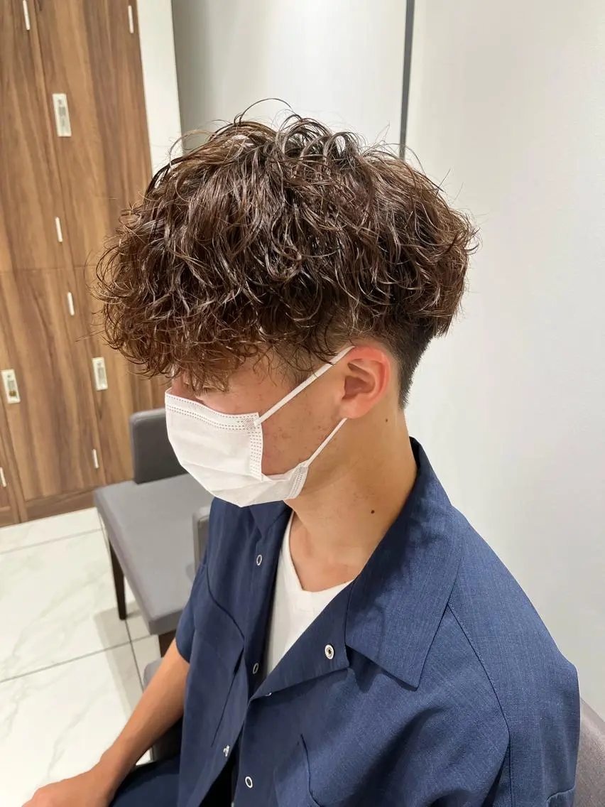 ショート パーマ メンズ 桜新町メンズ特化| ユウダイのヘアスタイル