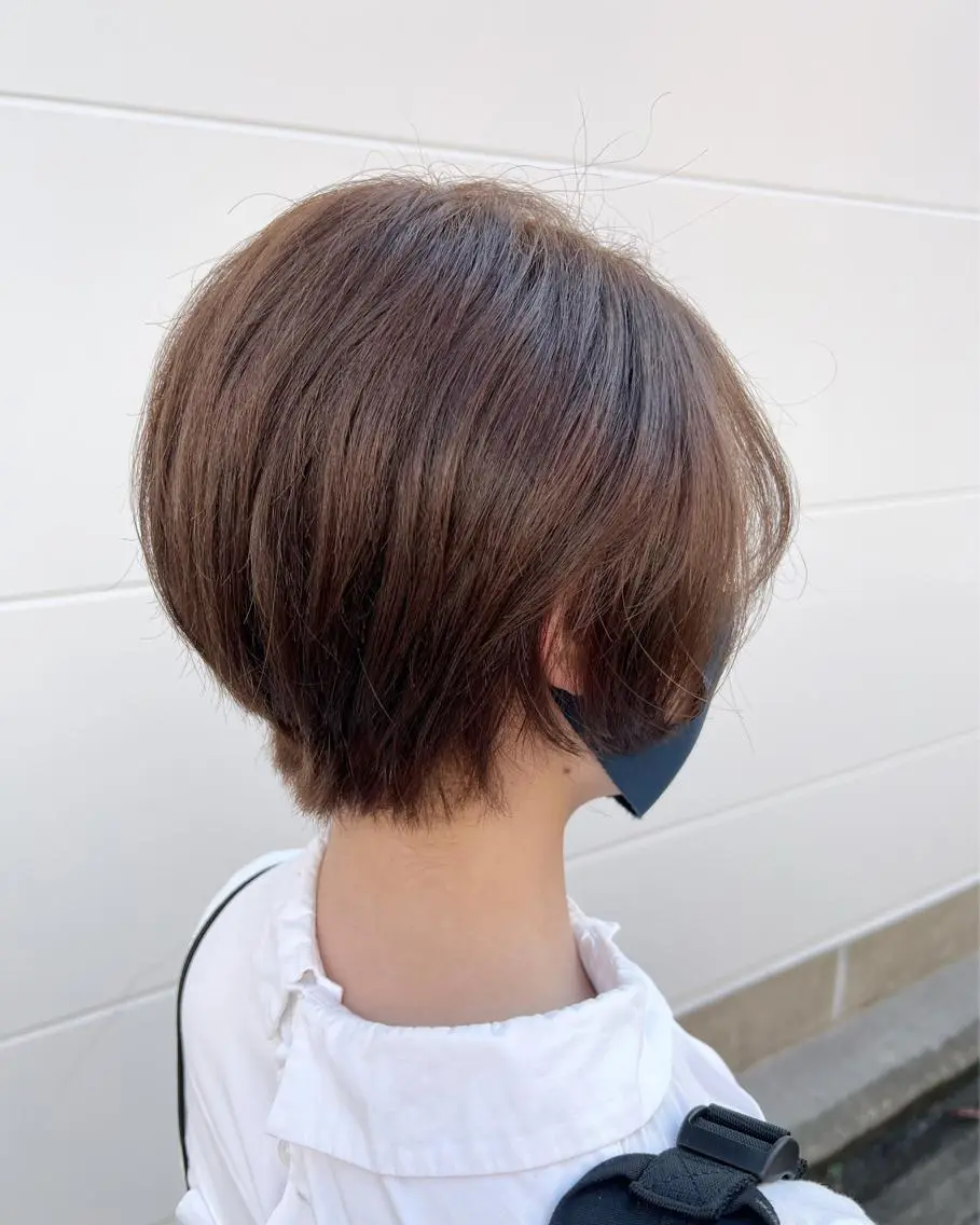 ショート カラー ショートヘア カット ヘアカラー まさき✂︎ /ブリーチカラーのヘアスタイル