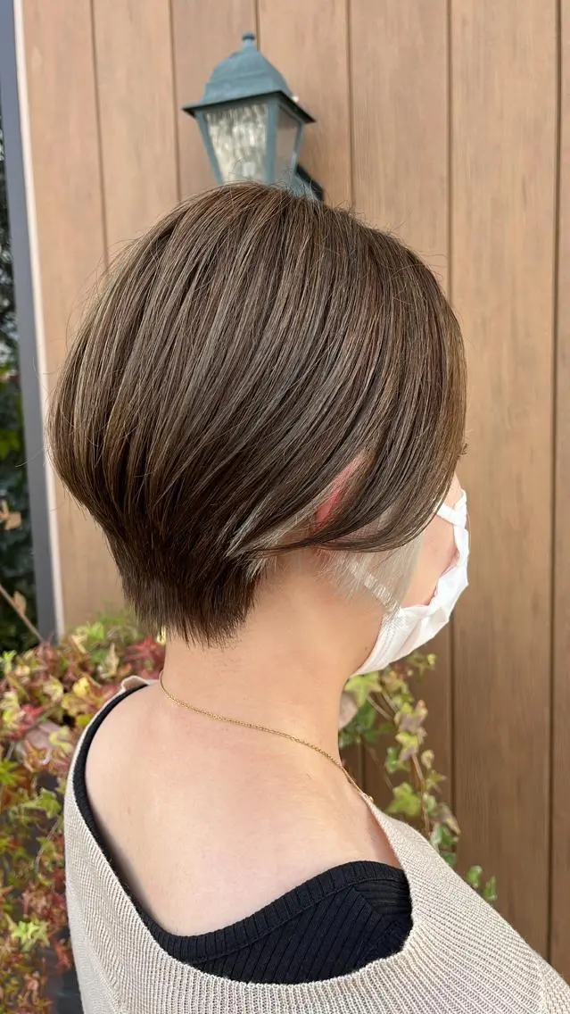 ショート カット ヘアカラー 工藤 勇樹のヘアスタイル