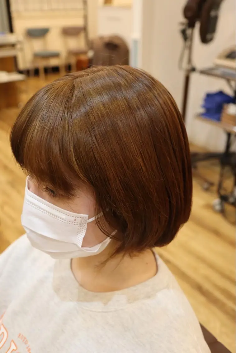 ショート カラー ベージュカラー 🐰ハイトーンカラー 畠山　渡🐰のヘアスタイル