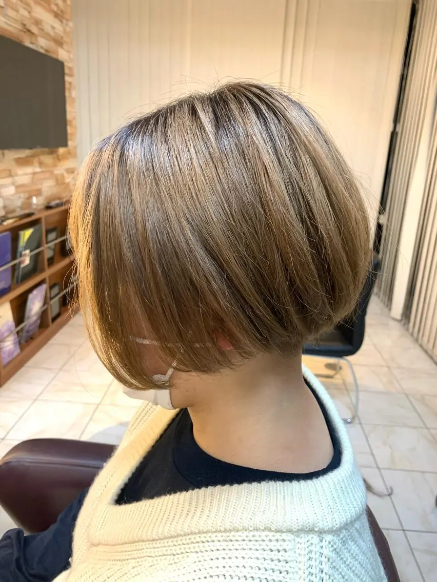ショート ショートボブ ボブ ショートヘア 千葉 香奈のヘアスタイル