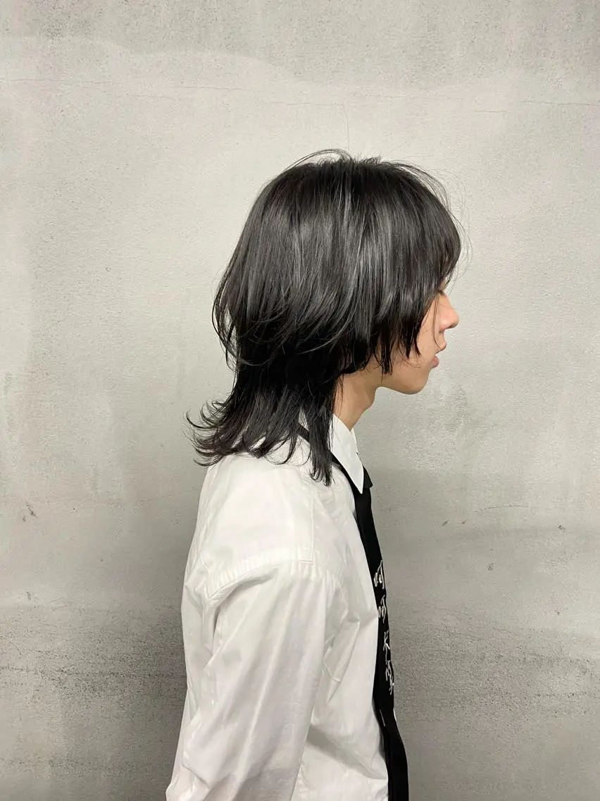ショート メンズ カット ヘアカラー トリートメント メンズ/ダブルカラー /パーマ/来栖慧💈のヘアスタイル