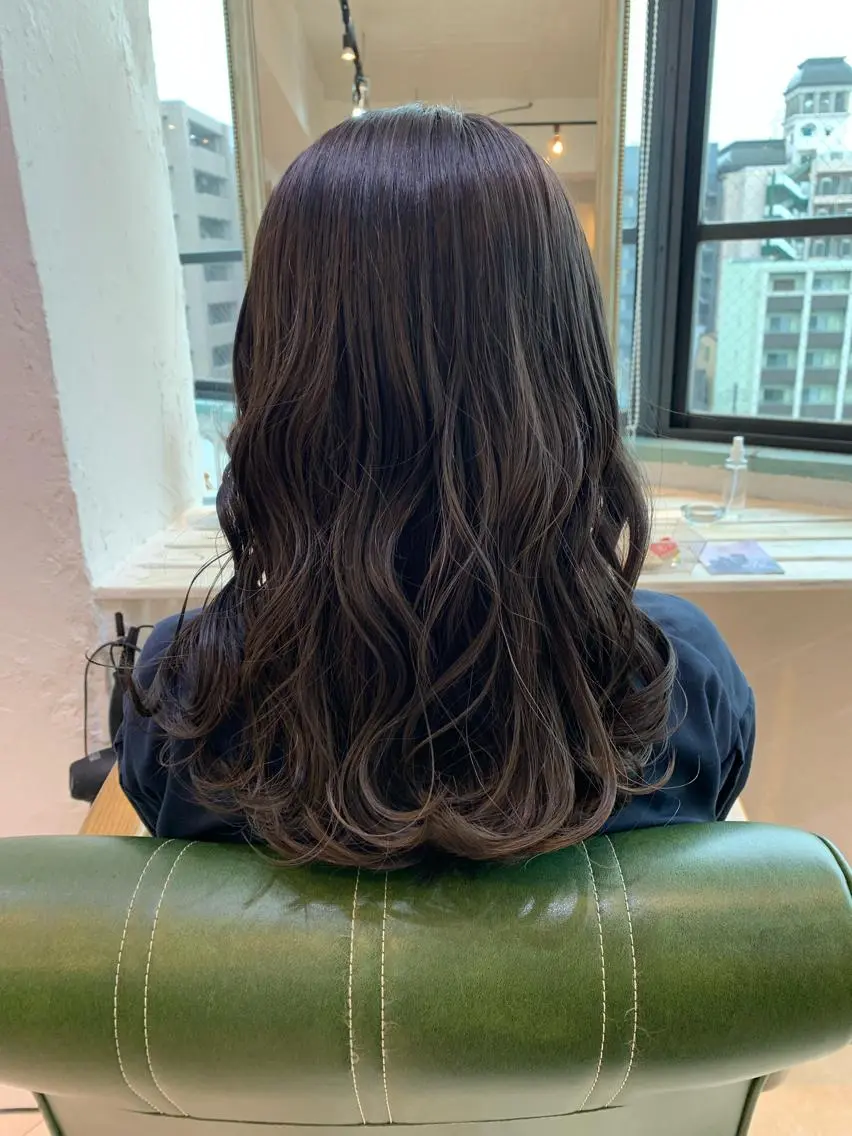 セミロング カラー 💛ハイトーン💛 りむのヘアスタイル