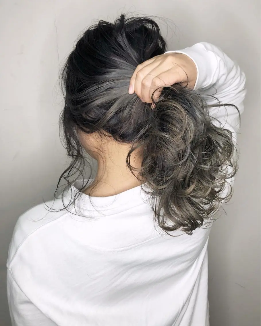 セミロング カット ヘアカラー Reve Resort池袋のヘアスタイル