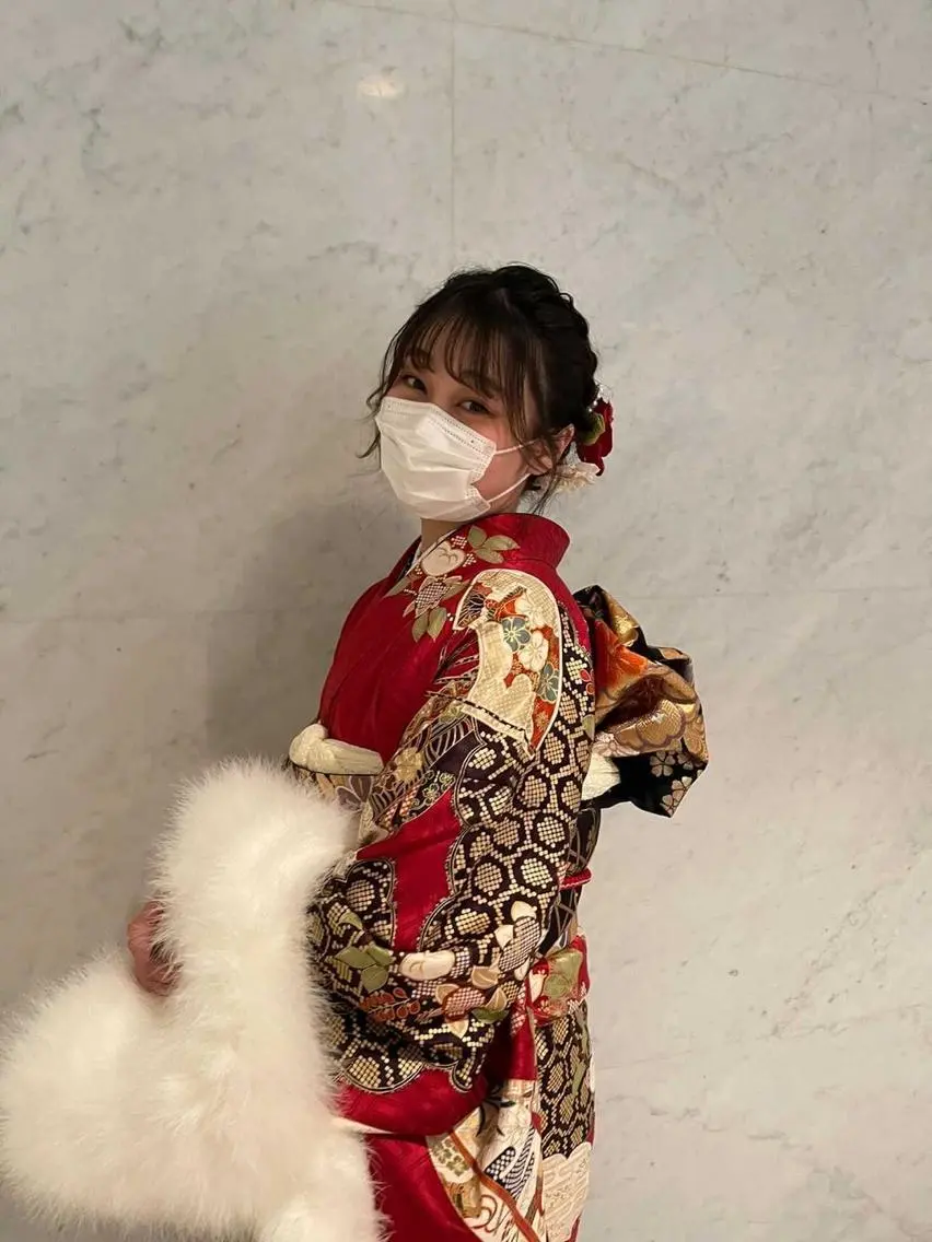 セミロング ヘアアレンジ 松永 梨央のヘアスタイル
