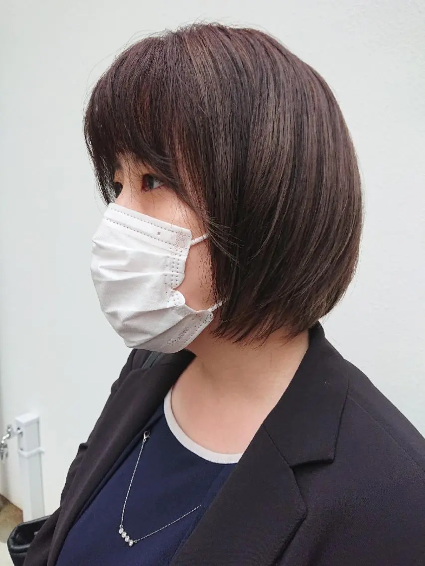 ショート ボブ 「sumi」 AMIのヘアスタイル