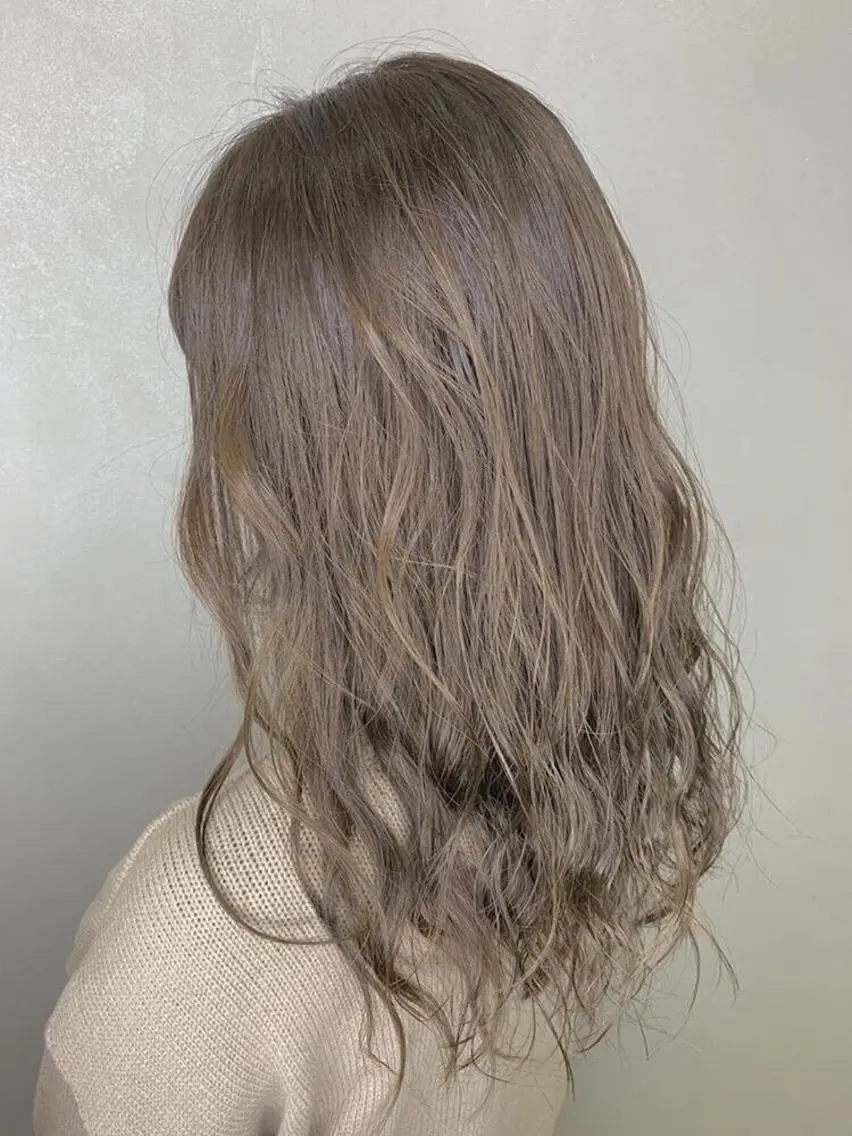ロング カラー ケアに特化したサロン shinzaのヘアスタイル