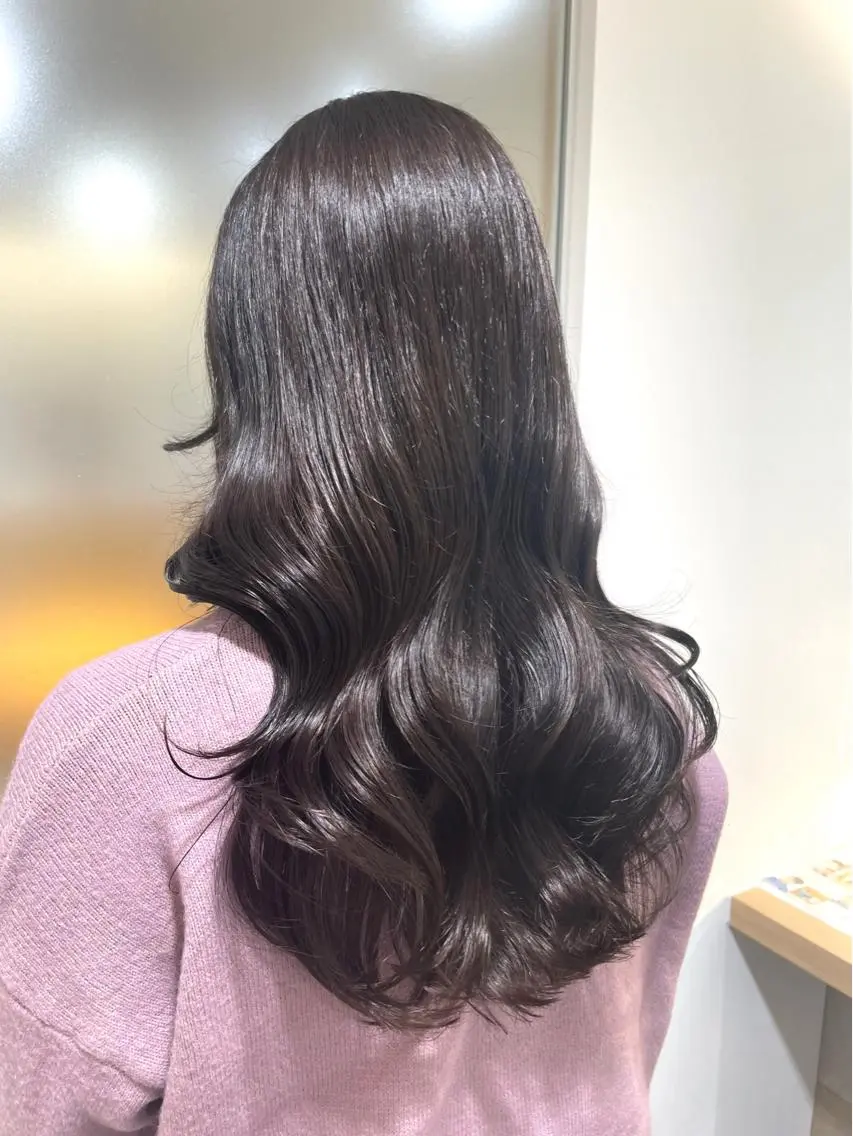 ロング カラー ヘアカラー 佐藤 梨里花 ❤︎のヘアスタイル