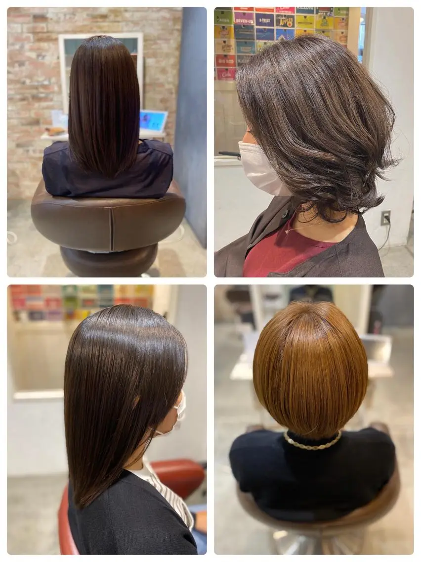 ヘアカラー 長谷川 麻衣子のヘアスタイル