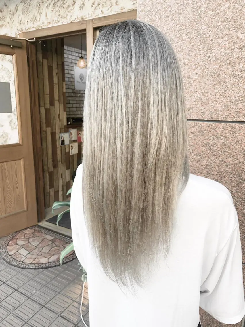 ロング カラー メンズ💫カット& パーマ💫takaのヘアスタイル