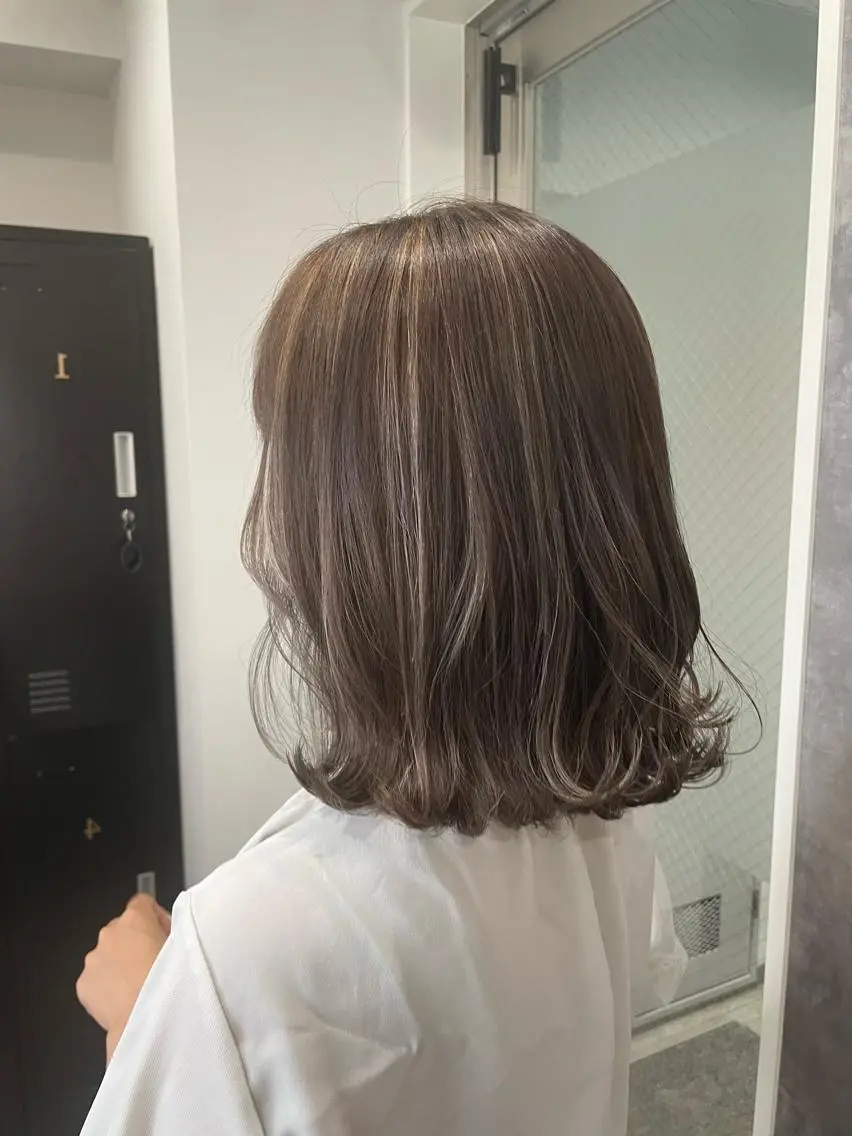 ミディアム カラー 川崎のカラー職人🥣 kentaのヘアスタイル