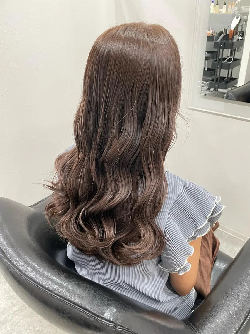 ロング 【美髪】 竹本友哉のヘアスタイル