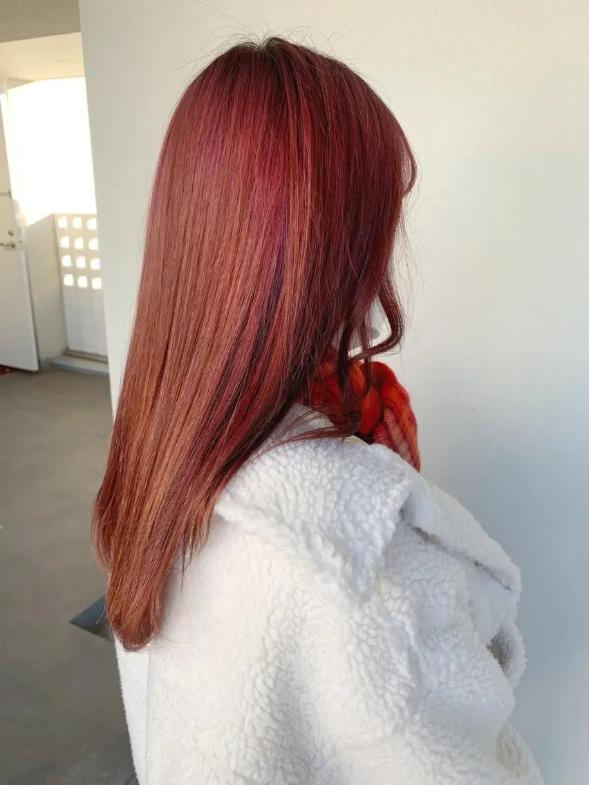 ロング カラー ヘアアレンジ アッシュ アッシュグレー ベージュカラー 黒髪 ブリーチ ヘアカラー トリートメント ヘアセット 💕ブリーチ/ヘアメ 🎀YUUKAのその他イメージ