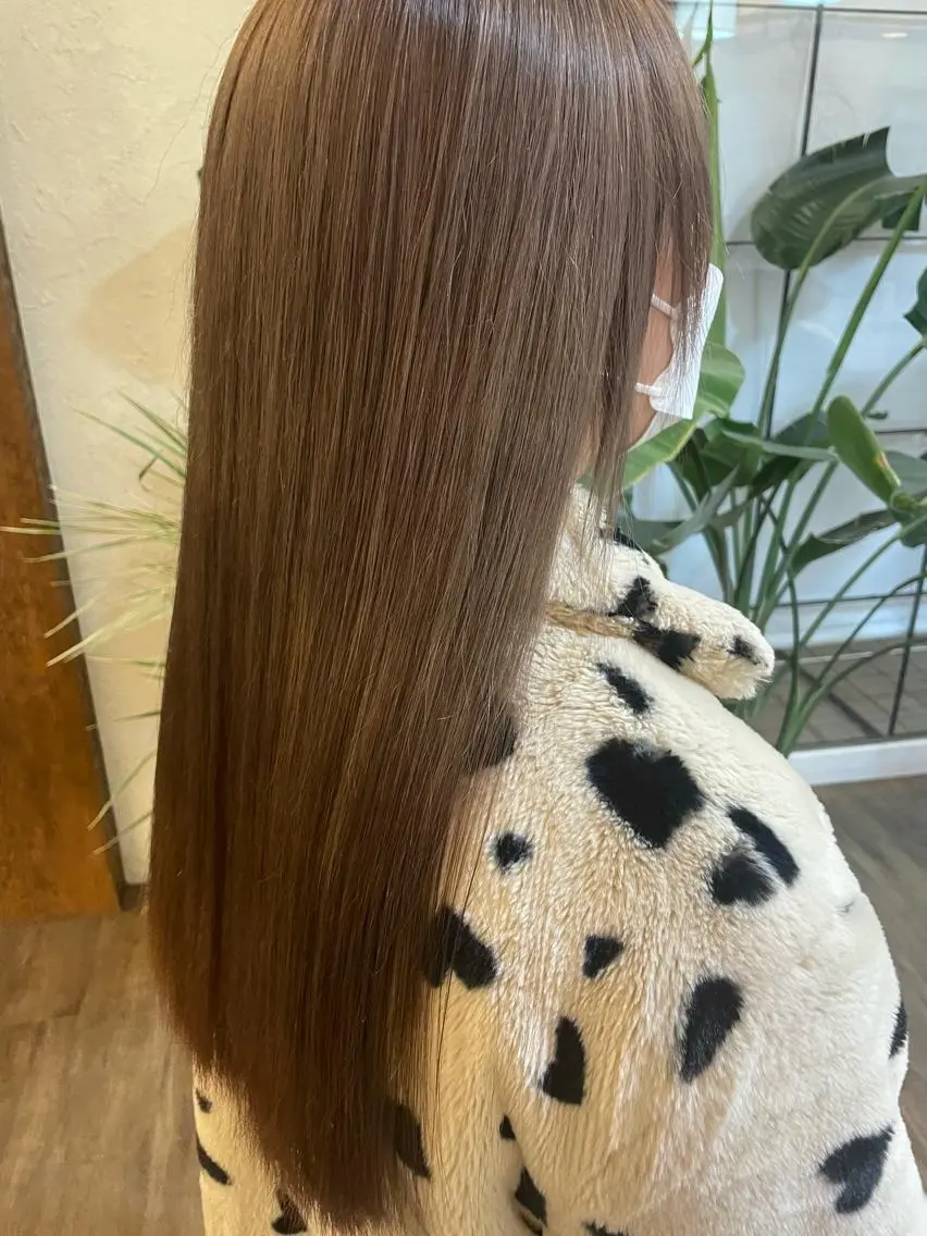 ロング しもかわ かほのヘアスタイル