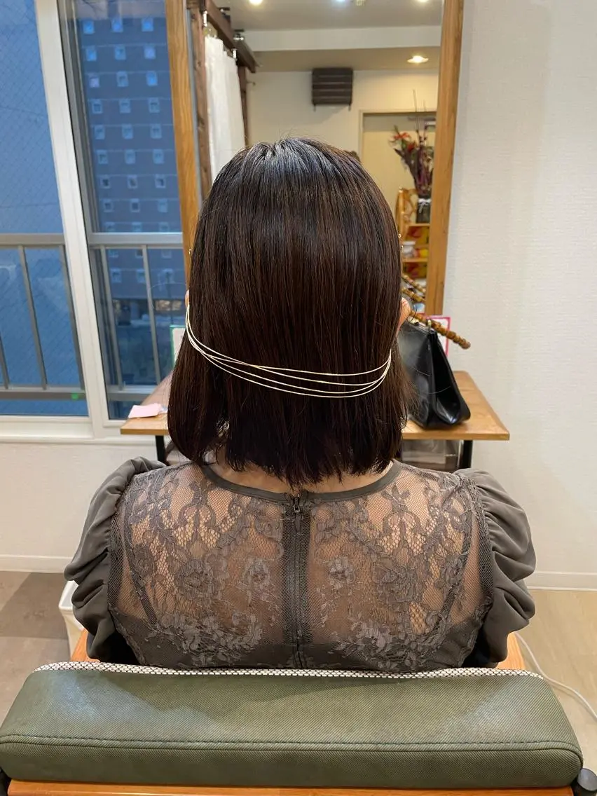ヘアアレンジ HempBeauty 浅野アサミのヘアスタイル