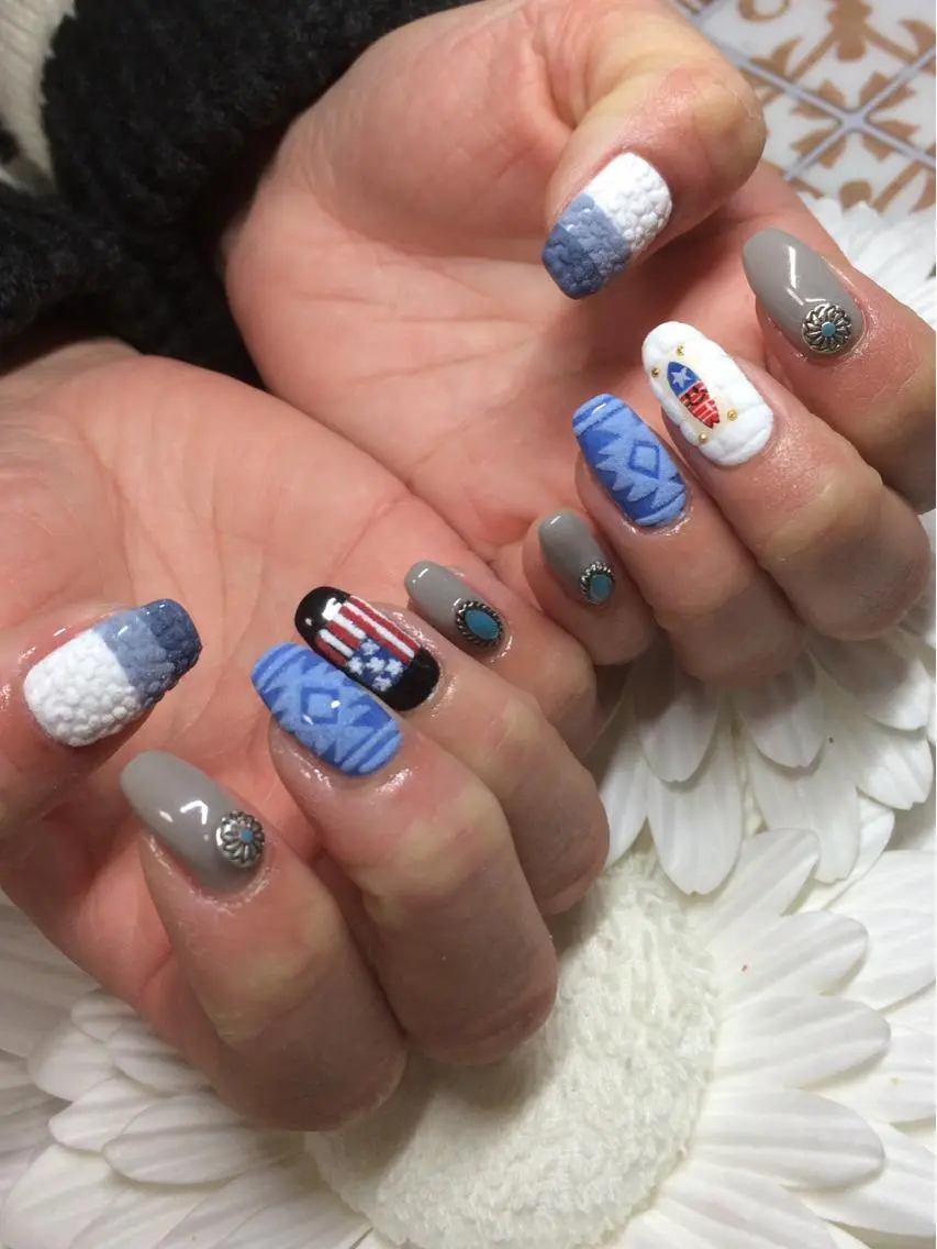 ネイル ハンドネイル Nailsalon E's cafeのネイルデザイン