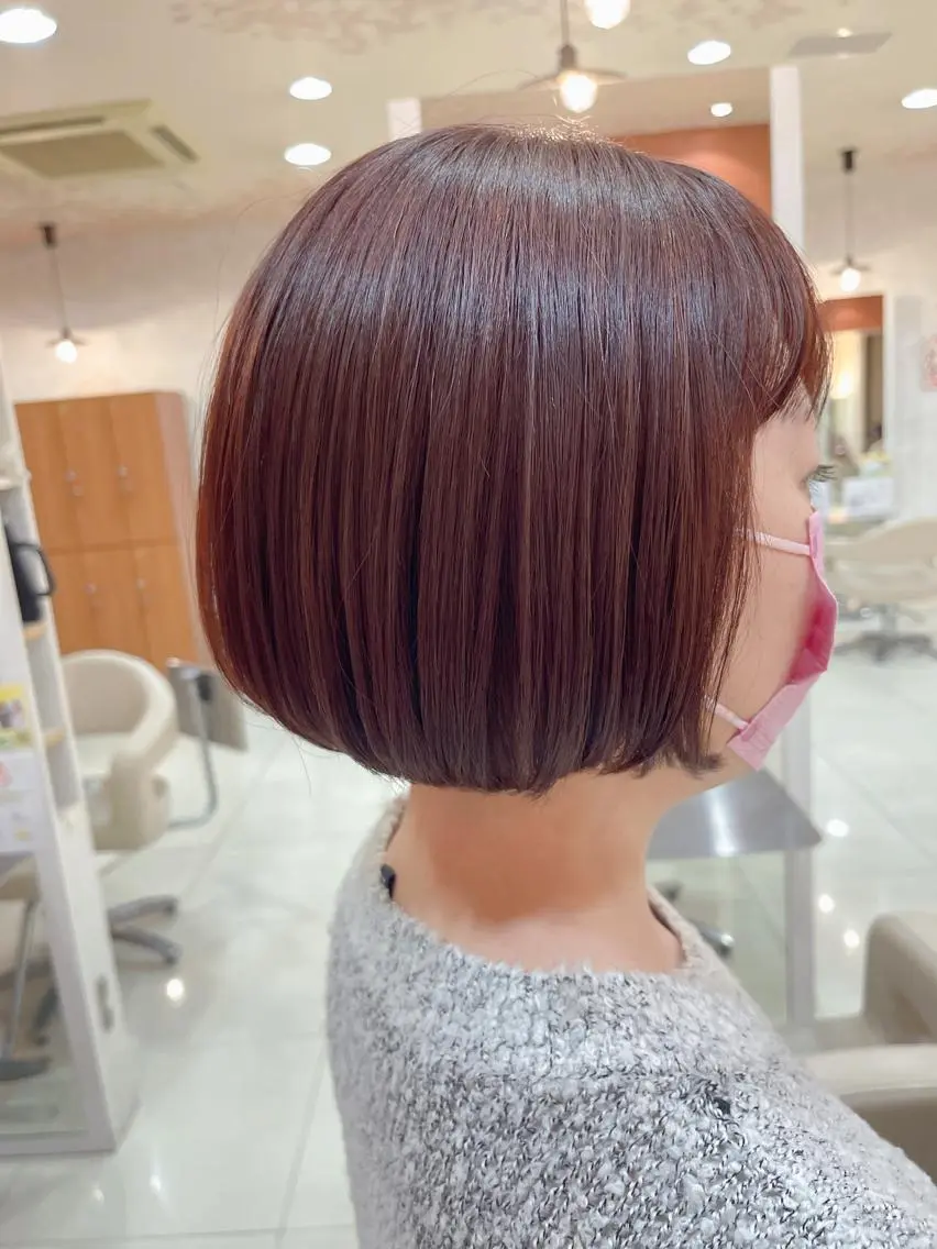 ショート ボブ 遠藤久瑠斗 東海市/名和のヘアスタイル
