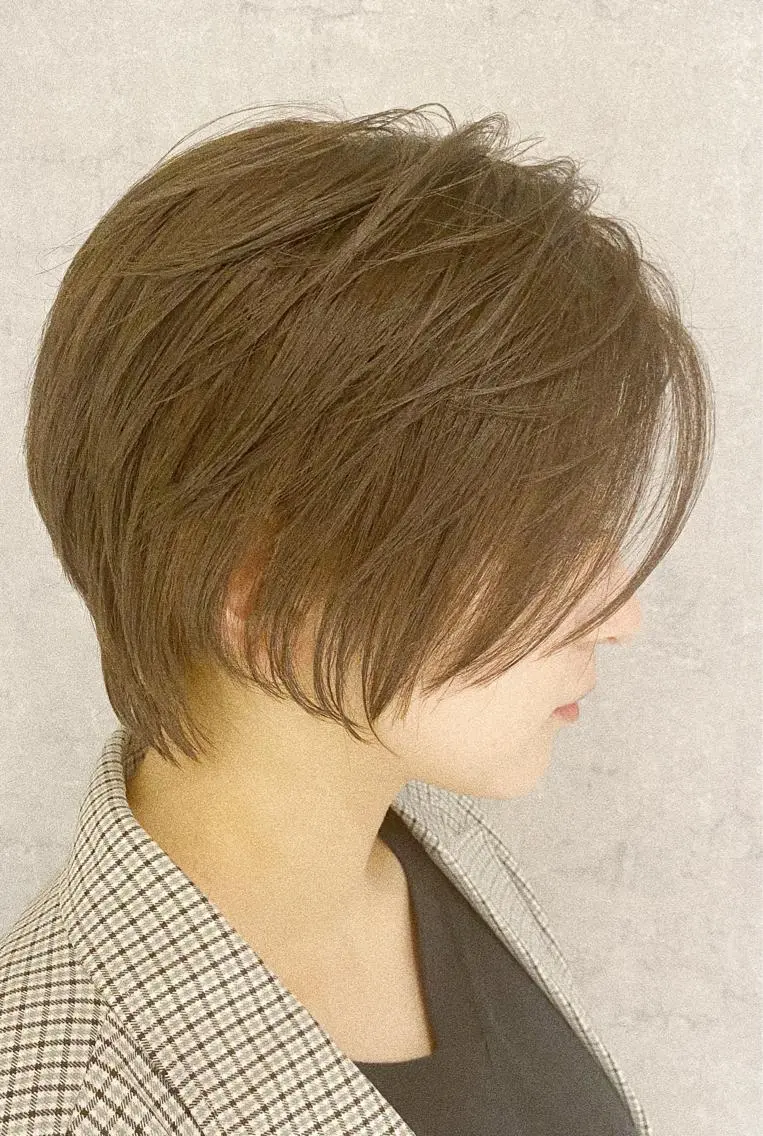 ショート くびれヘア CAMUE代表 Masaのヘアスタイル