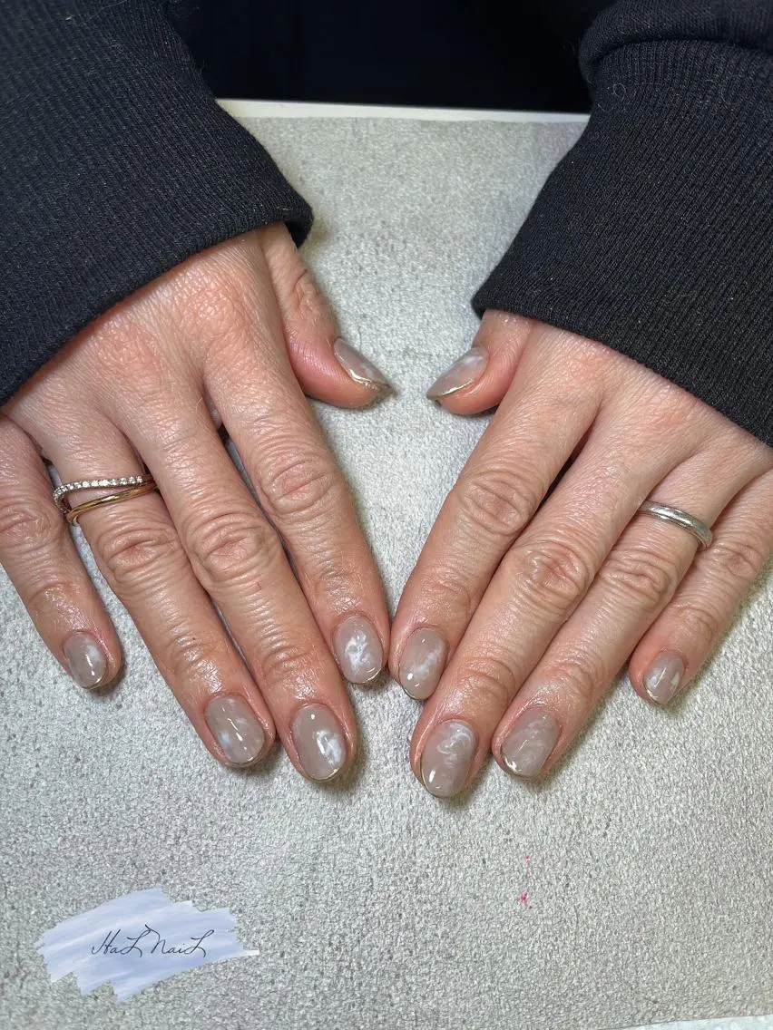ネイル ワンカラーネイル ハンドネイル HaL NaiLのネイルデザイン