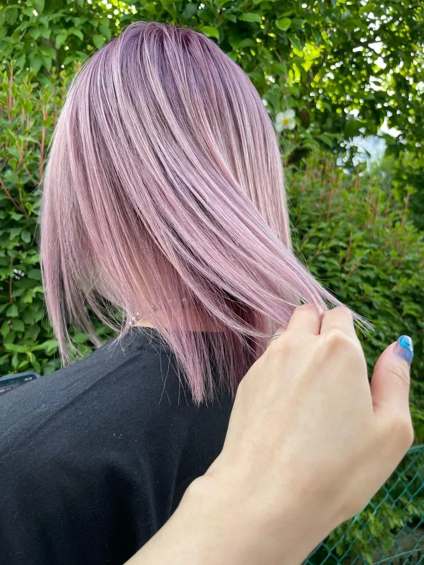 ミディアム カラー カット ヘアカラー コレットヘアー 田中アヤノのヘアスタイル