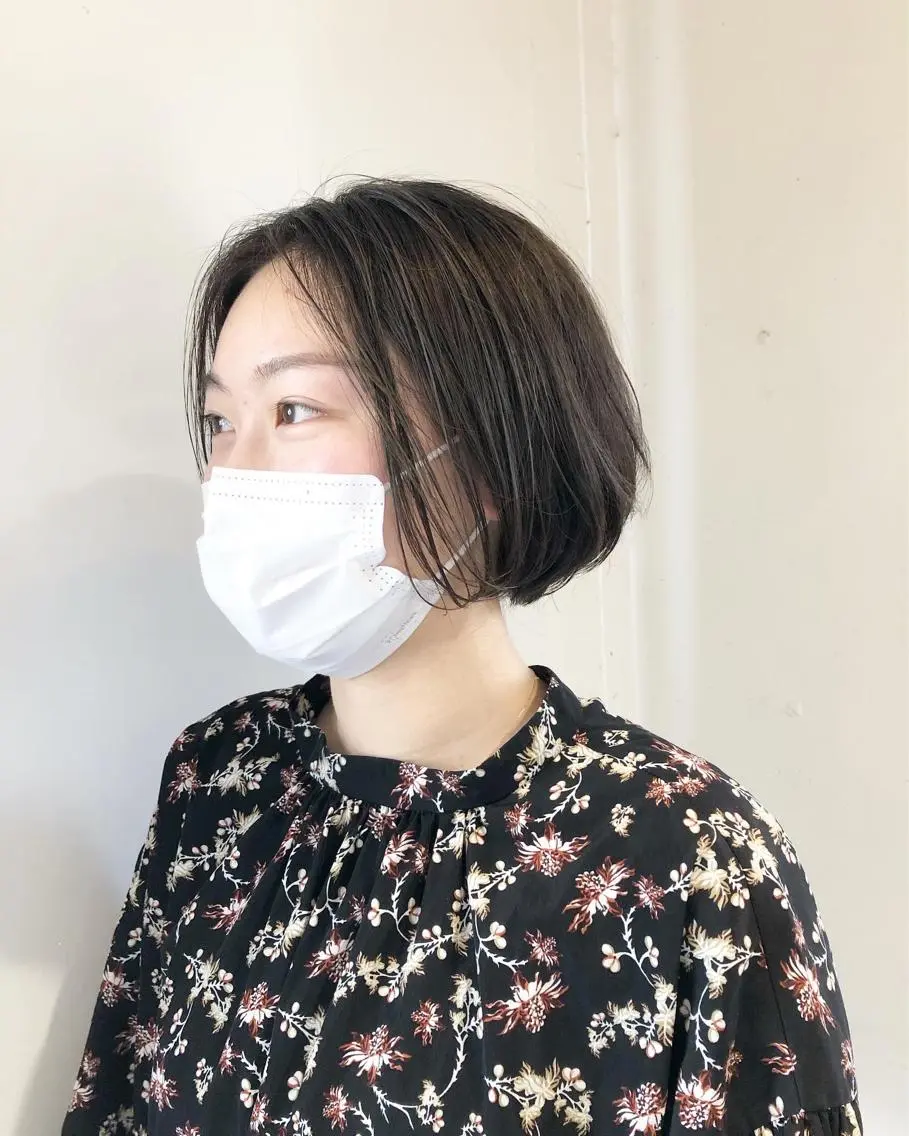 ミディアム ヘアアレンジ ボブ カット トリートメント メンズ特化✂️栗原 侑也のヘアスタイル