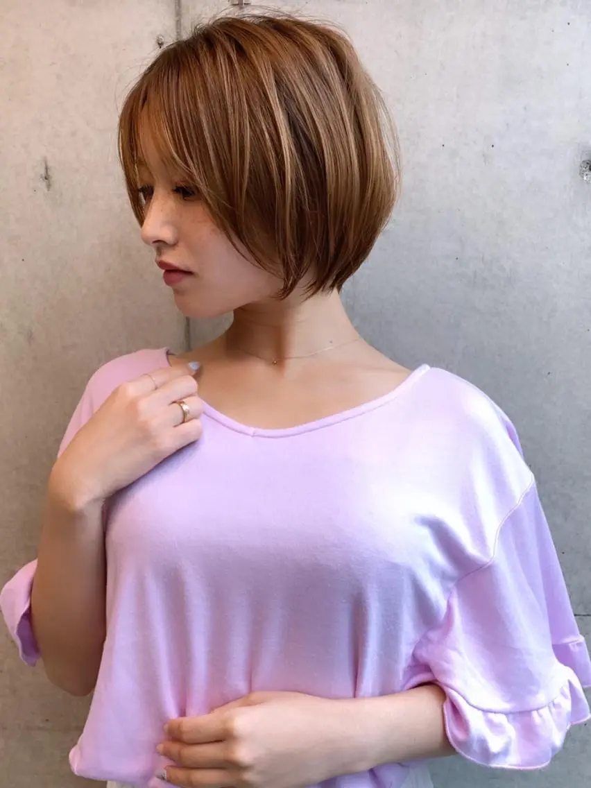 ショート ✨縮毛矯正/髪質改善 錦糸町/松坂拓馬のヘアスタイル