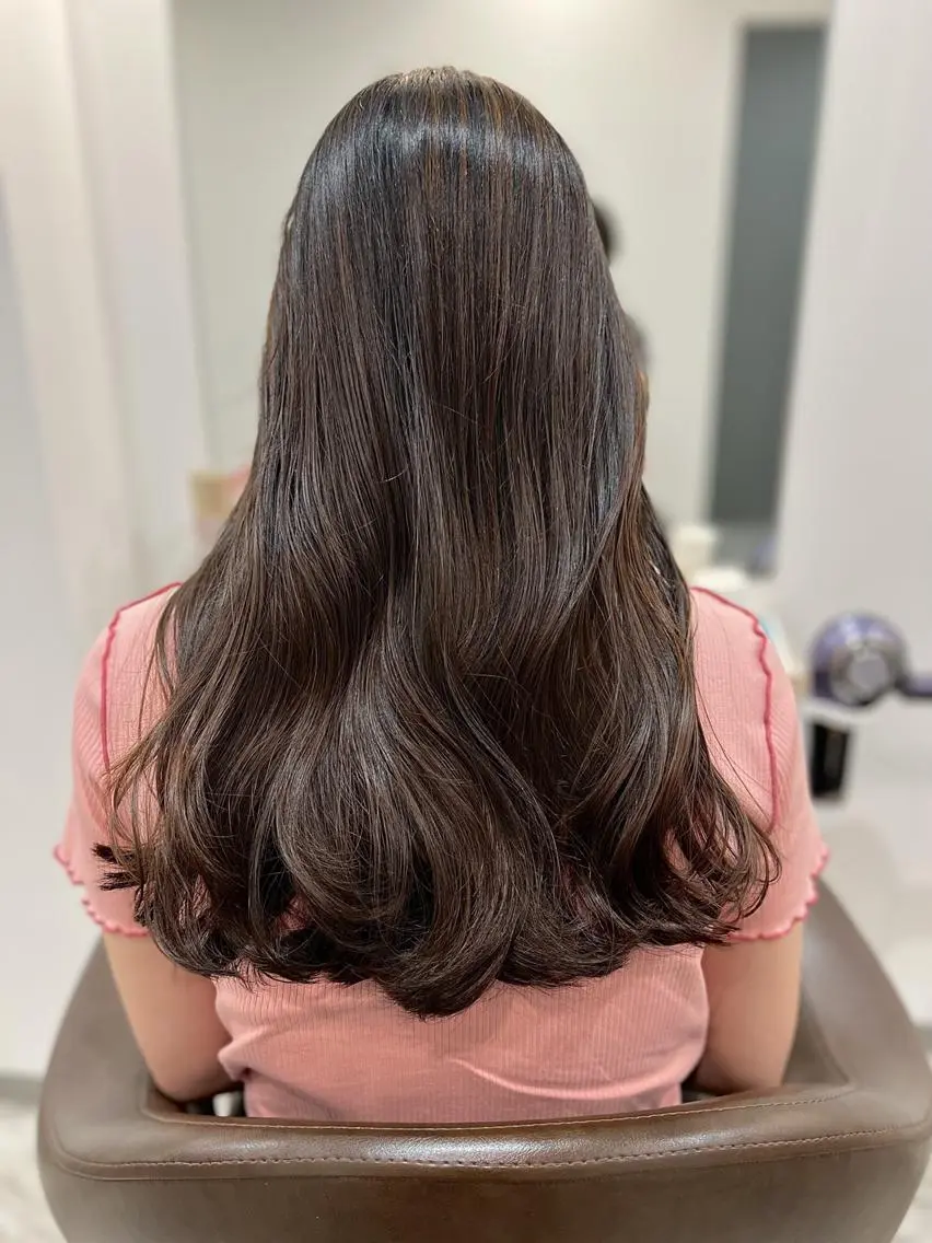 セミロング RICHAIR リシェイルのヘアスタイル