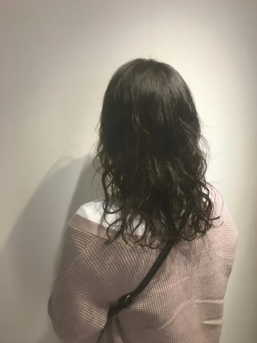 ロング カラー カット ヘアカラー トリートメント しのはら まどかのヘアスタイル