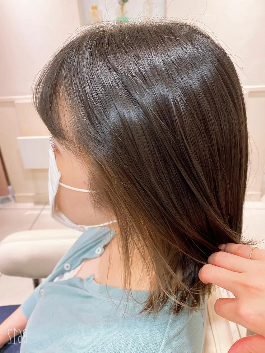 ショート 艶髪✨髪質改善カラー 楠本浩子のヘアスタイル