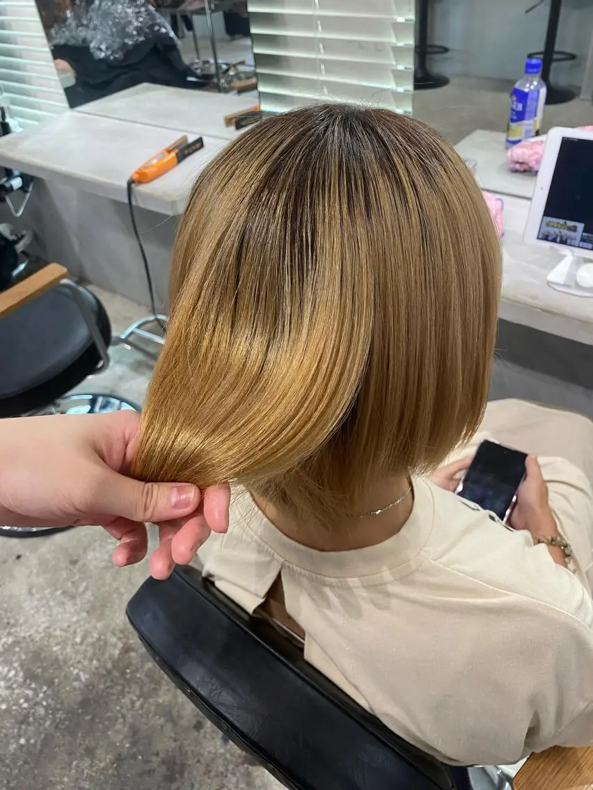 ショート ハイトーン/ブリーチ MAYURI🌺横浜のヘアスタイル