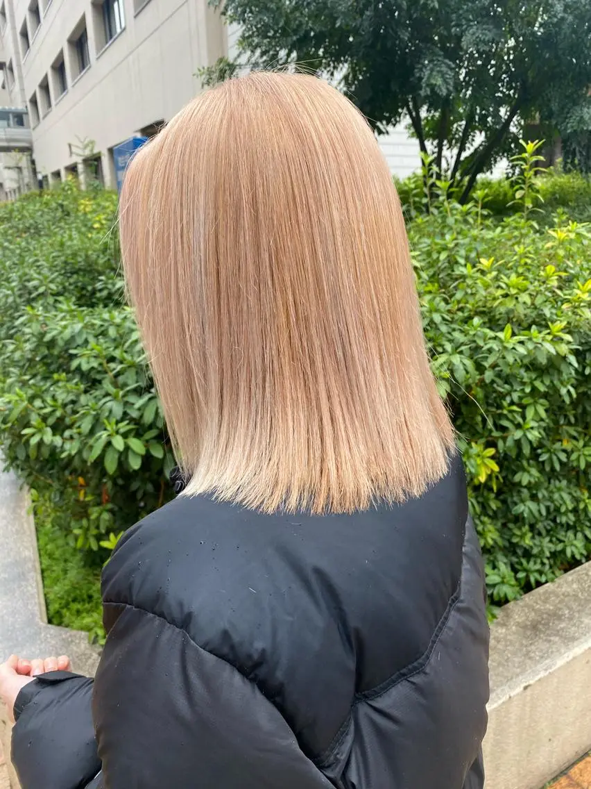 ミディアム カラー 🧡色落ちまで2度 楽しめる🧡ヨシキのヘアスタイル