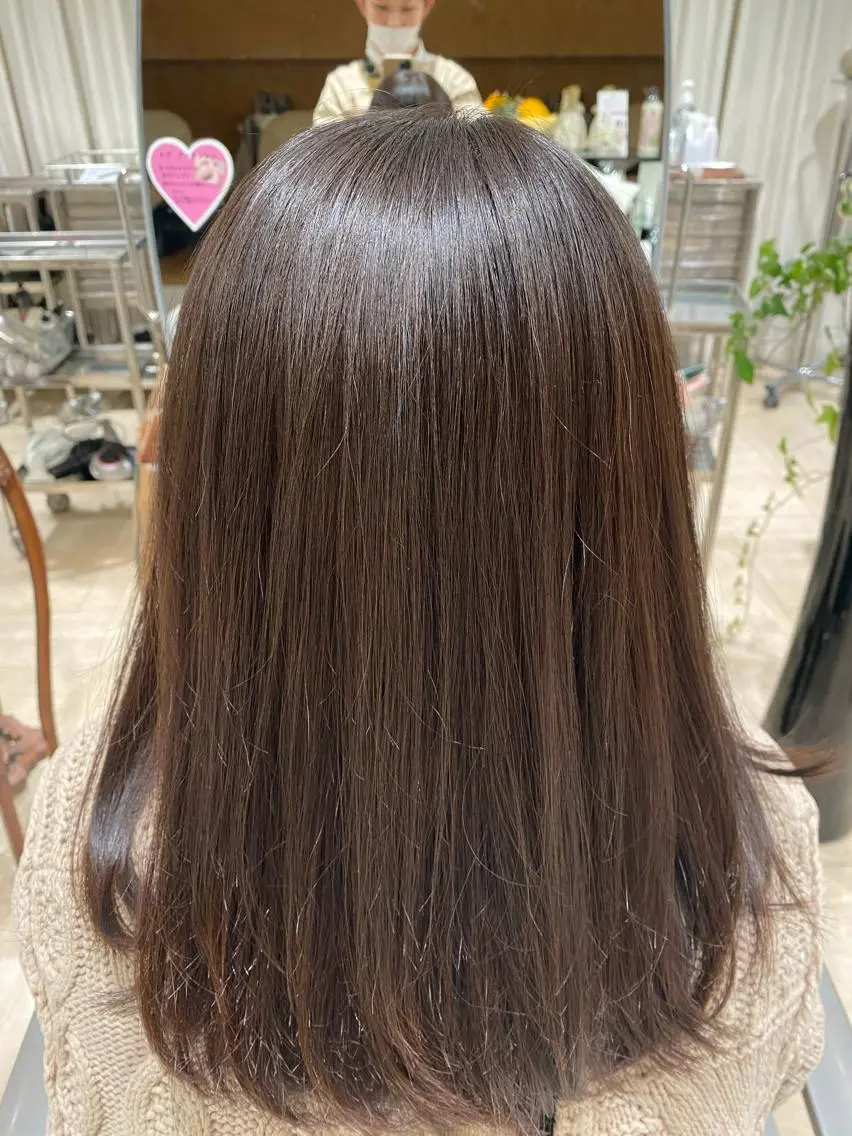 セミロング 松平 葵のヘアスタイル