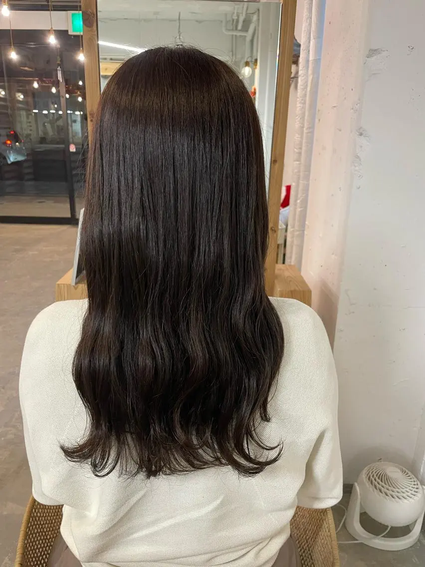 カラー ブラウンカラー 廣元 早紀のヘアスタイル