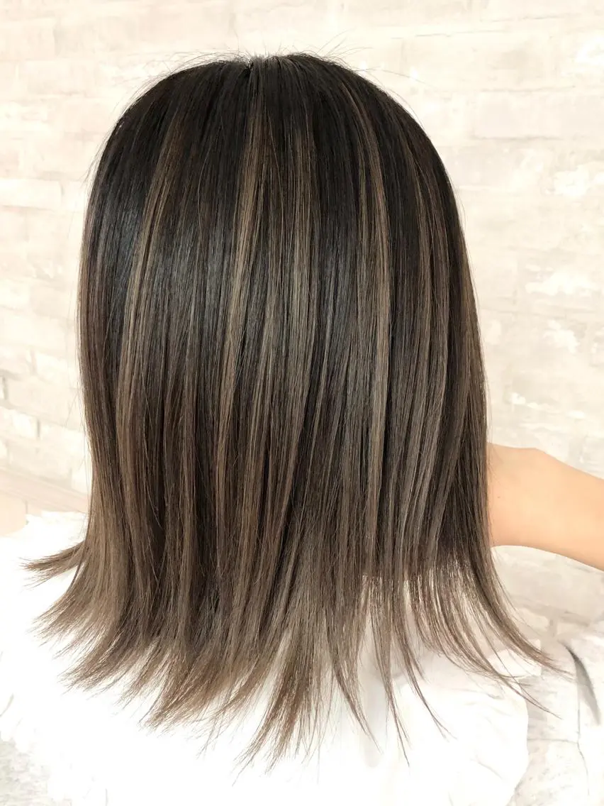 ミディアム 白井 秀太郎のヘアスタイル
