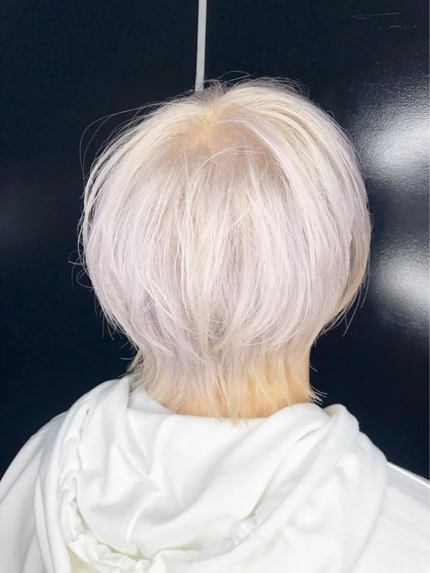 ショート カラー パーマ ヘアアレンジ メンズ メンズブリーチ メンズハイトーン ブリーチ ケアブリーチ ハイトーンカラー ヘアカラー ✨【人生変えるカラー 美容師】✨吉祥寺駅のヘアスタイル