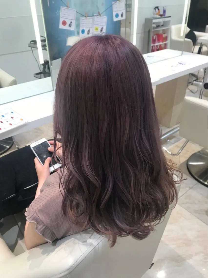 ロング カラー カット ヘアカラー トリートメント 縮毛矯正/ショート 長岡/姉崎宏実🌿のヘアスタイル