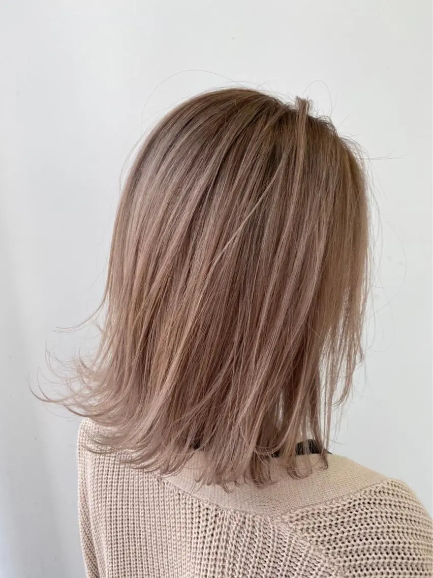 ミディアム カラー 太田 陽介のヘアスタイル