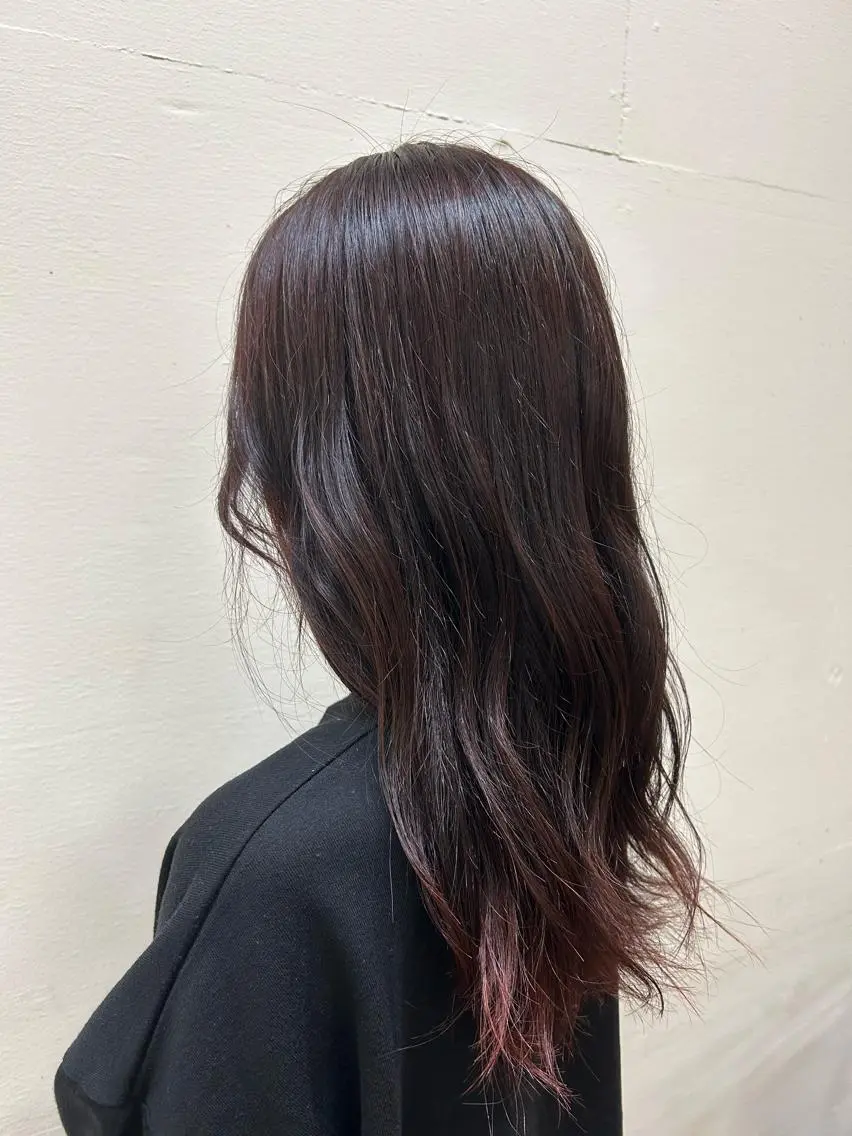 ロング カラー ブラウンカラー 🍒おおさわ せいら🍒のヘアスタイル