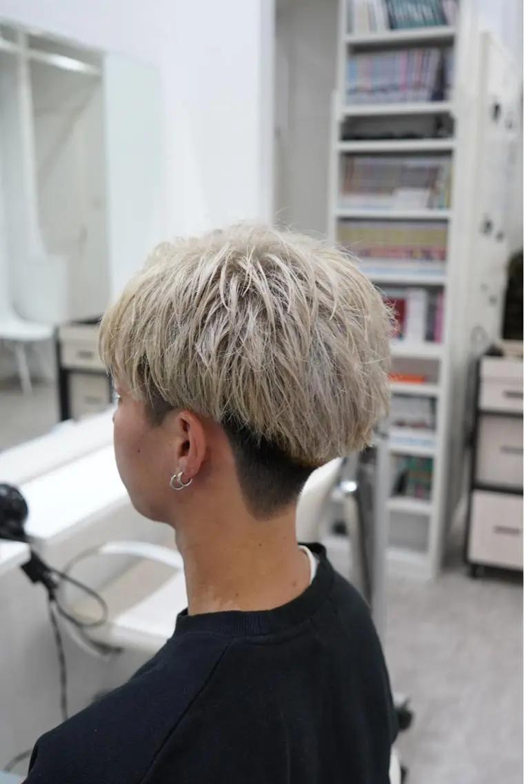 カラー メンズ カット ヘアカラー 町田No.1パーマ 特化✂︎小杉澪生のヘアスタイル