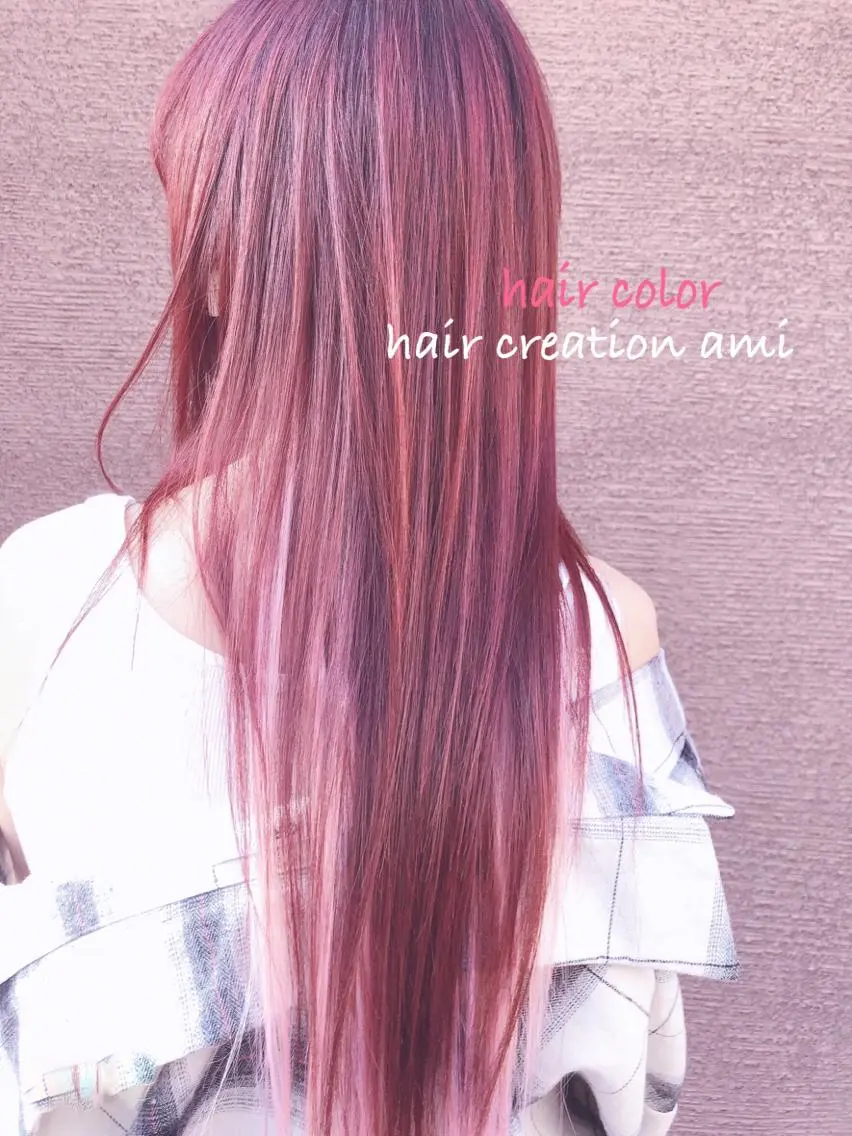 ロング あびこ amiのヘアスタイル