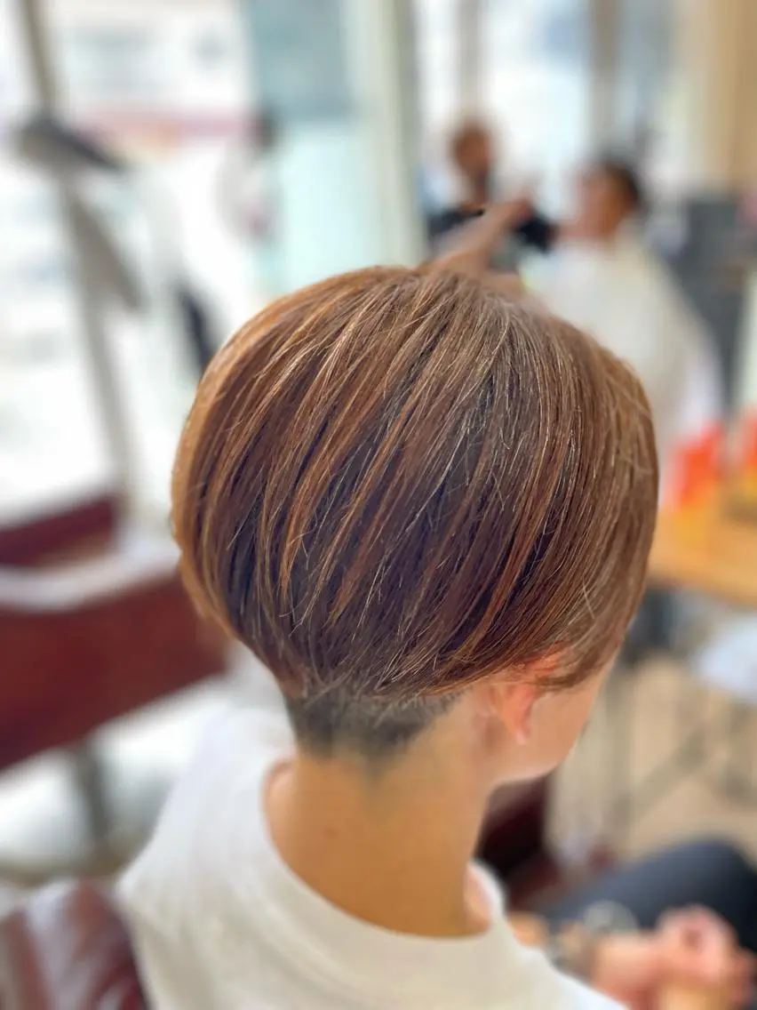 ショート 💎白髪染めも対応 🙆👌山本明菜のヘアスタイル